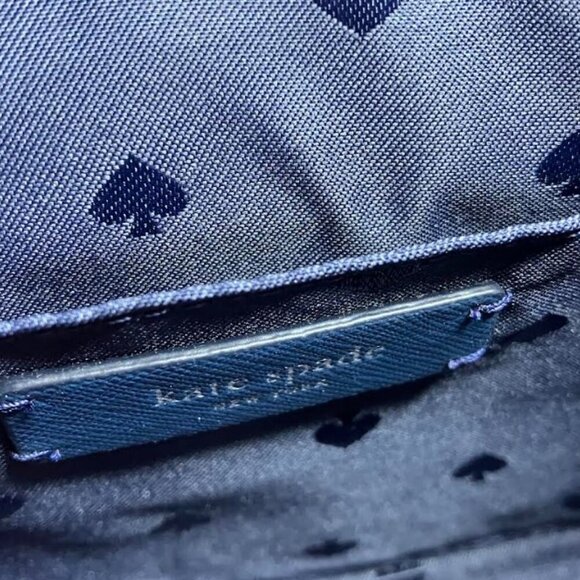 Kate Spade Cameron Convertible Floral Applique Crossbody Bag in Petrol Blue NWOT - Picture 7 of 11